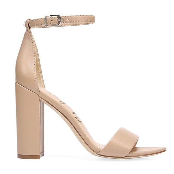 Sam Edelman Shoes - SAM EDELMAN Ankle-strap Leather Sandals In Nude